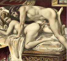 Erotic art featuring anal sex